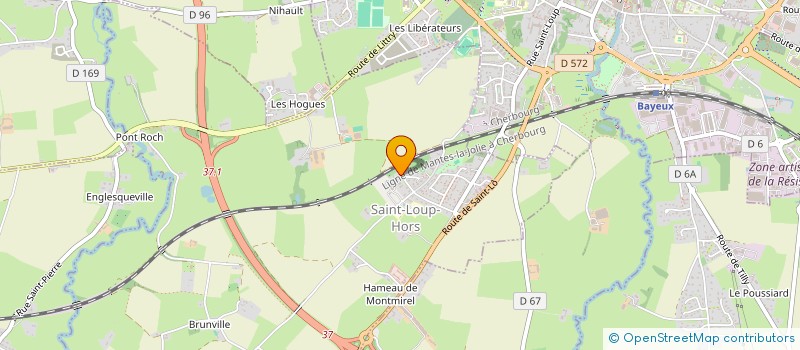 localisation de l'entreprise SAINT LOUIS IMMO  SAINT-LOUP-HORS