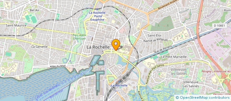 localisation de l'entreprise SAINT LOUIS MAUBEC à LA ROCHELLE