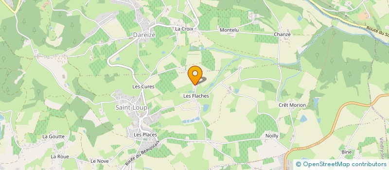 localisation de l'entreprise SAINT-LOUP à VINDRY-SUR-TURDINE