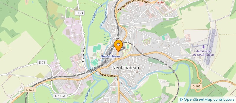 localisation de l'entreprise SAINT LUC à NEUFCHATEAU