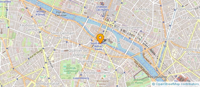 localisation de l'entreprise SAINT LUCIE  PARIS