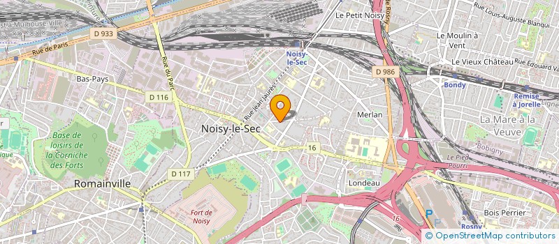 localisation de l'entreprise SAINT LUKA à NOISY-LE-SEC