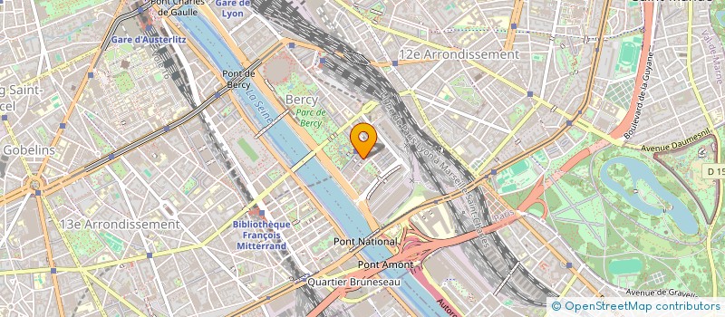 localisation de l'entreprise SAINT M'  PARIS