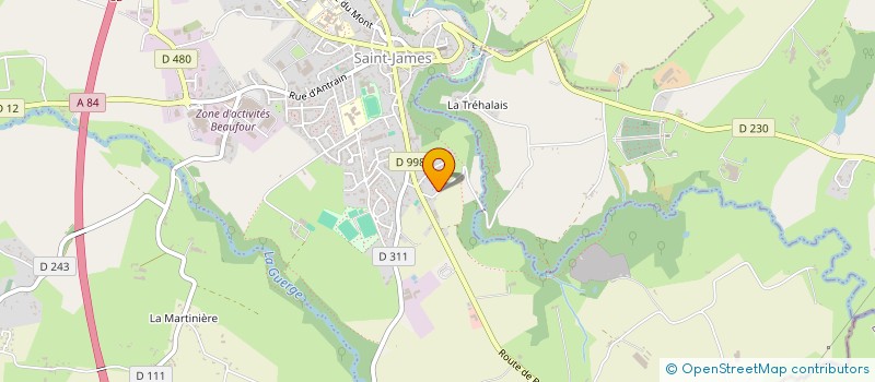 localisation de l'entreprise SAINT MACE  MONTJOIE-SAINT-MARTIN