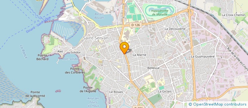 localisation de l'entreprise SAINT MALO LANGUES  SAINT-MALO