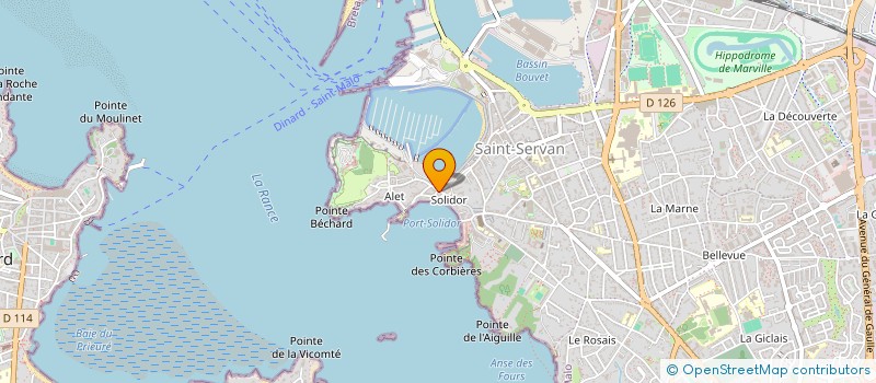 localisation de l'entreprise SAINT MALO YACHTS BROKER à SAINT-MALO