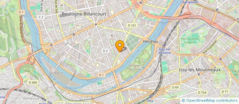 localisation de l'entreprise SAINT MANDE PAUL BERT à BOULOGNE-BILLANCOURT