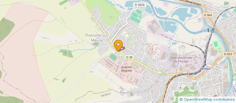 localisation de l'entreprise SAINT MANSUY à THIERVILLE-SUR-MEUSE