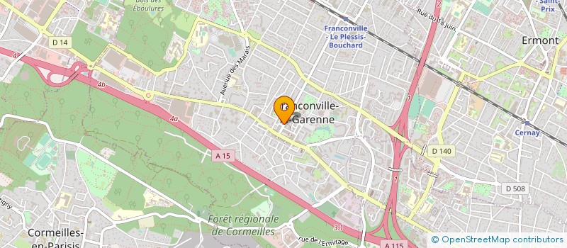 localisation de l'entreprise SAINT MARC à FRANCONVILLE