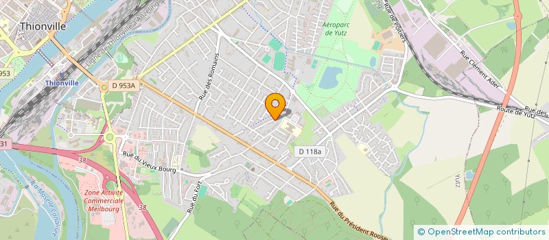 localisation de l'entreprise SAINT MARC  YUTZ