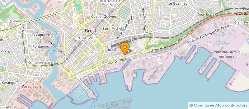 localisation de l'entreprise SAINT MARC CONSTRUCTIONS à BREST