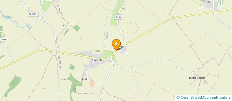 localisation de l'entreprise SAINT-MARC TRANSPORT  SEMENTRON