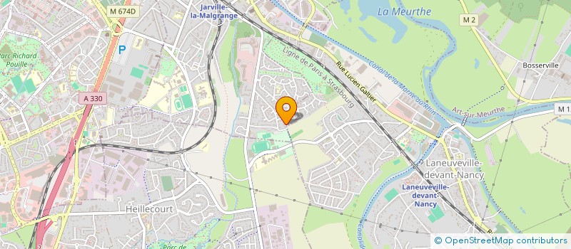 localisation de l'entreprise SAINT MARCEAU  JARVILLE-LA-MALGRANGE