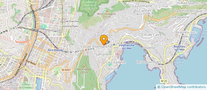localisation de l'entreprise SAINT MARCEAUX à VILLEFRANCHE-SUR-MER