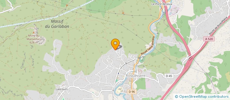 localisation de l'entreprise SAINT MARCEL  ROQUEVAIRE