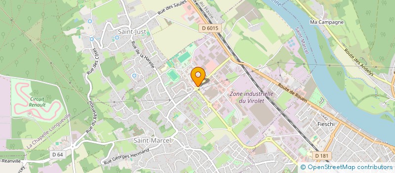 localisation de l'entreprise SAINT MARCEL DISTRIBUTION à SAINT-MARCEL