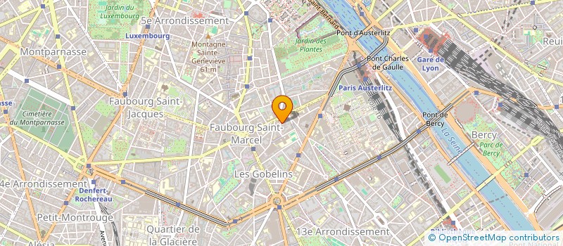 localisation de l'entreprise SAINT-MARCEL RENOVATION  PARIS