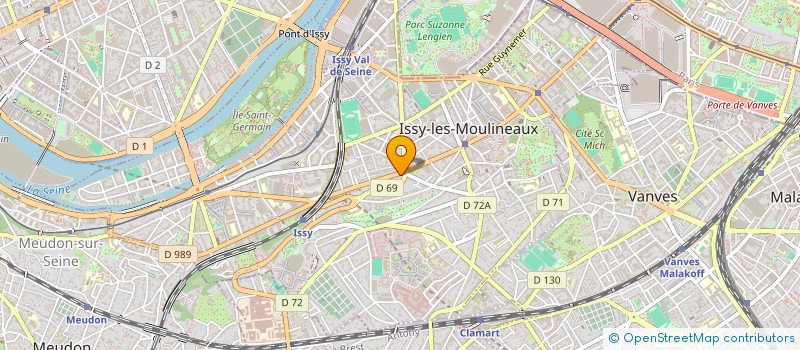 localisation de l'entreprise SAINT MARCO à ISSY-LES-MOULINEAUX