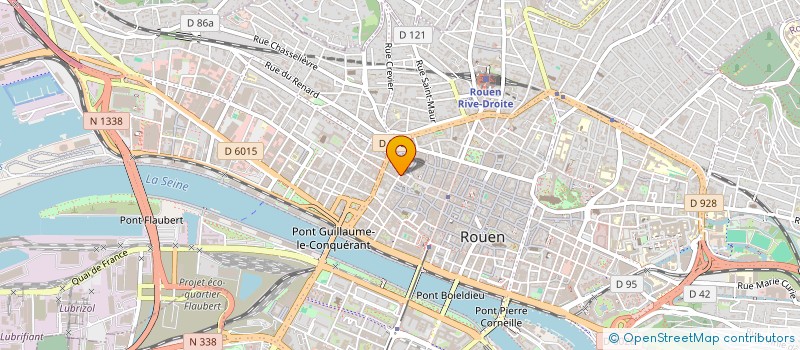 localisation de l'entreprise SAINT MARDS à ROUEN