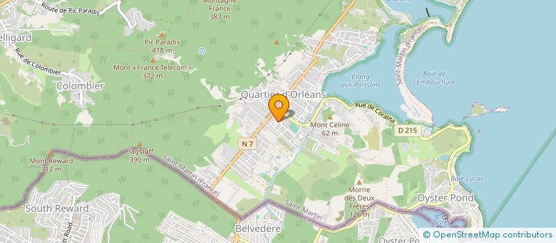 localisation de l'entreprise SAINT MARTIN 3000  SAINT MARTIN