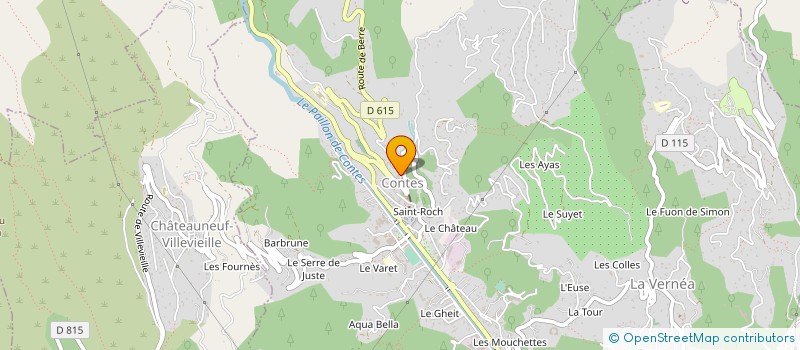 localisation de l'entreprise SAINT MARTIN  CLUSES