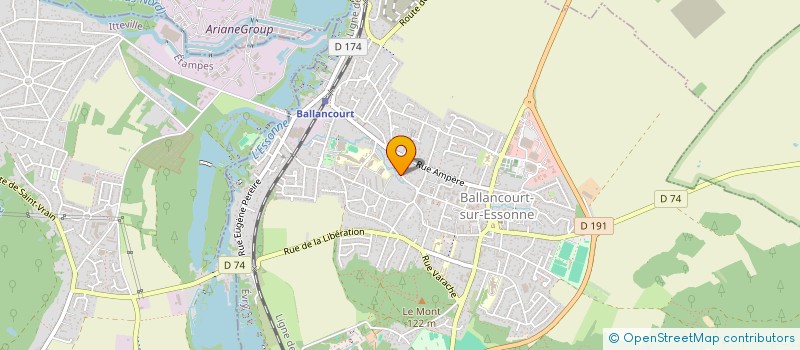localisation de l'entreprise SAINT-MARTIN à BALLANCOURT-SUR-ESSONNE