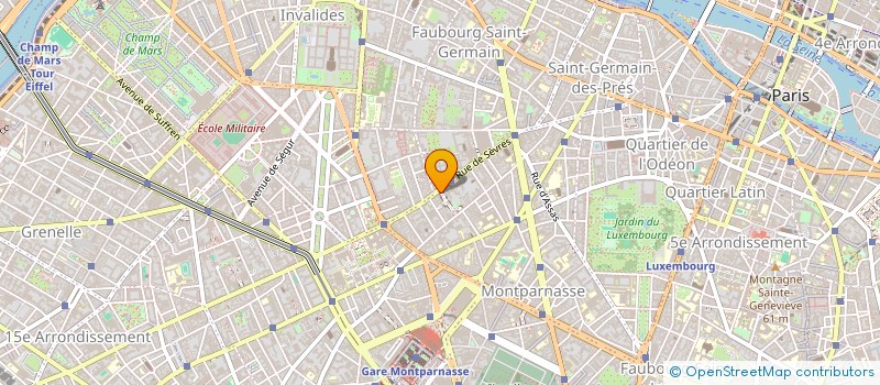 localisation de l'entreprise SAINT-MARTIN  PARIS
