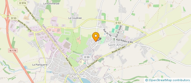 localisation de l'entreprise SAINT MARTIN  TORIGNY-LES-VILLES