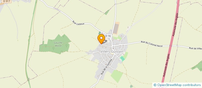 localisation de l'entreprise SAINT MARTIN  VILLERS-GUISLAIN