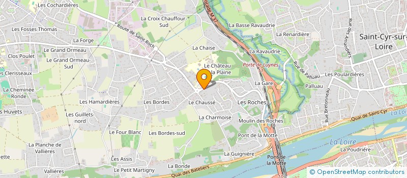 localisation de l'entreprise SAINT MARTIN DE CURIE à FONDETTES