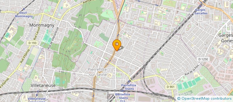 localisation de l'entreprise SAINT MARTIN DES BOIS à PIERREFITTE-SUR-SEINE