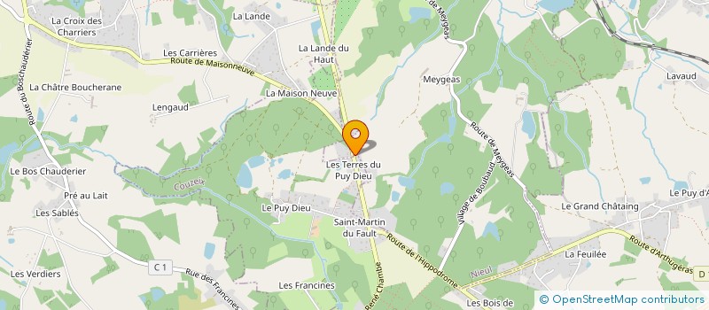 localisation de l'entreprise SAINT MARTIN DU FAULT à NIEUL