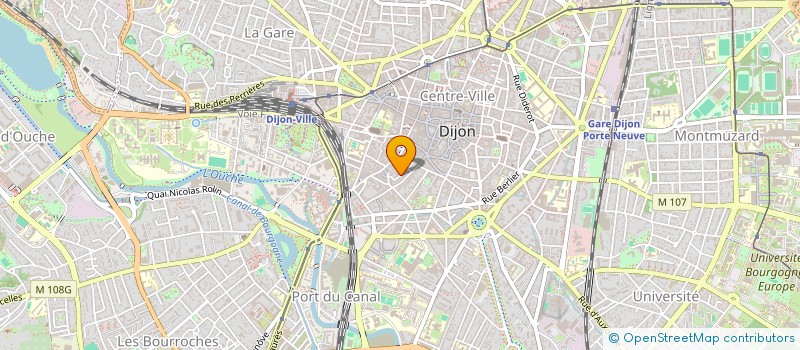 localisation de l'entreprise SAINT MARTIN DU MONT à DIJON