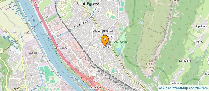 localisation de l'entreprise SAINT MARTIN DU NERON  SAINT-EGREVE