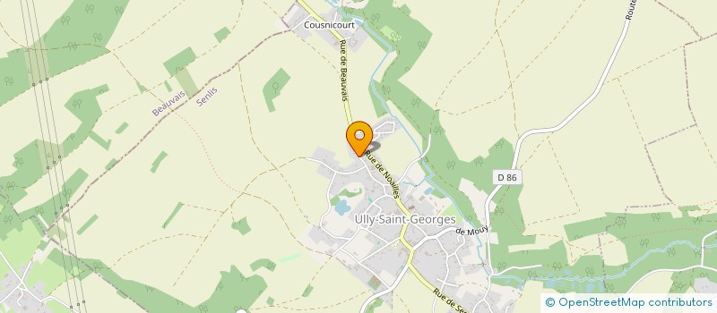 localisation de l'entreprise SAINT MARTIN DU THELLE  ULLY-SAINT-GEORGES