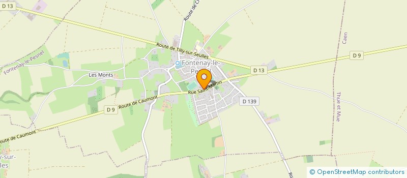 localisation de l'entreprise SAINT MARTIN EN BESSIN  JUAYE-MONDAYE