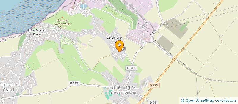 localisation de l'entreprise SAINT MARTIN EN CAMPAGNE BADMINTON  PETIT-CAUX