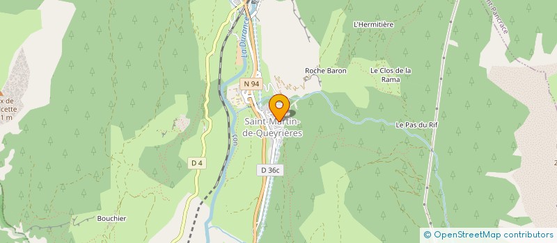 localisation de l'entreprise SAINT MARTIN EN FETES  SAINT-MARTIN-DE-QUEYRIERES