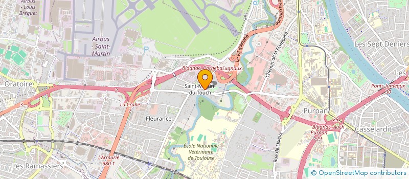 localisation de l'entreprise SAINT MARTIN SERVICES à TOULOUSE