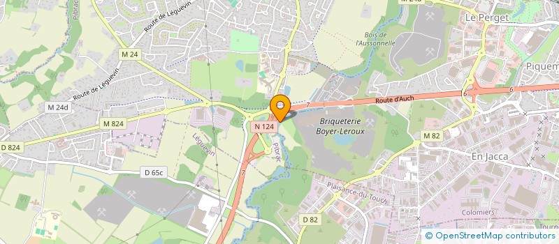 localisation de l'entreprise SAINT MARTIN STEPHAN  PIBRAC