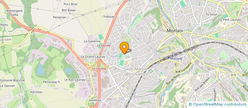 localisation de l'entreprise SAINT MARTIN TENNIS DE TABLE  SAINT-MARTIN-DES-CHAMPS