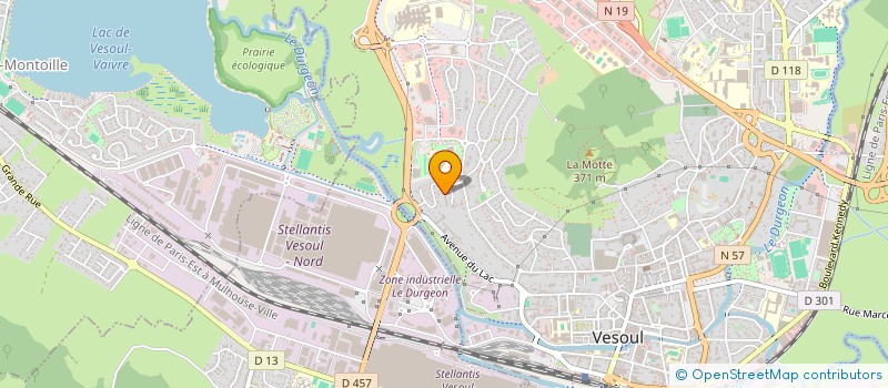 localisation de l'entreprise SAINT MARTIN VESOUL  VESOUL