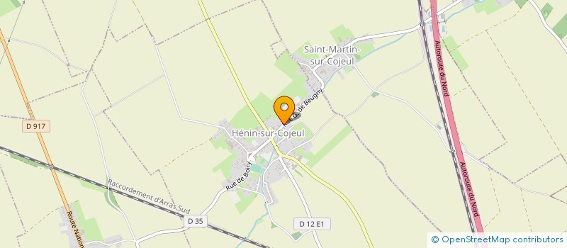 localisation de l'entreprise SAINT MARTINOISE  SAINT-MARTIN-SUR-COJEUL