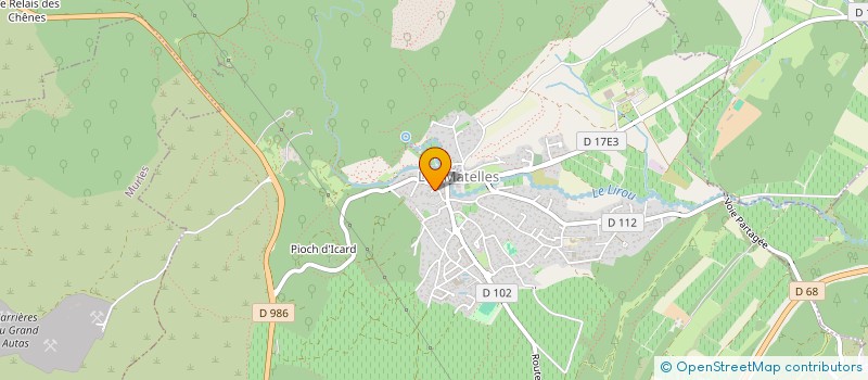 localisation de l'entreprise SAINT MATHIEU MEDICAL à SAINT-MATHIEU-DE-TREVIERS