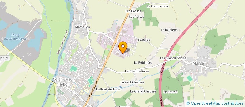 localisation de l'entreprise SAINT MATHMENITRE FOOTBALL CLUB à LOIRE-AUTHION