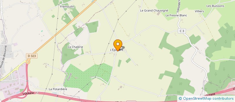 localisation de l'entreprise SAINT MATHURIN - SAINT REMY BASKET  LOIRE-AUTHION