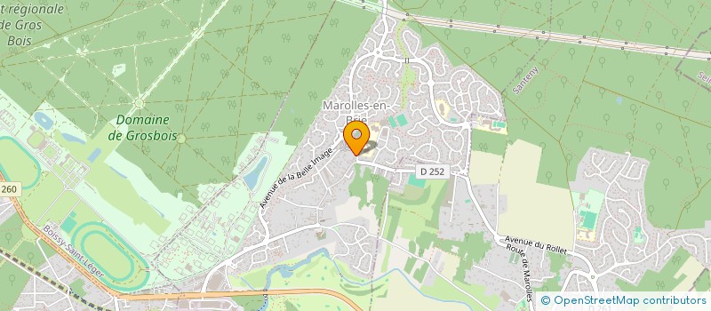 localisation de l'entreprise SAINT MAUR EQUITATION SPORTS LOISIRS à MAROLLES-EN-BRIE