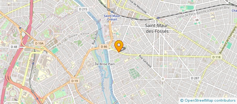 localisation de l'entreprise SAINT MAUR FOOD à SAINT-MAUR-DES-FOSSES