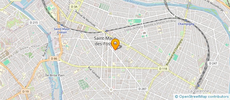 localisation de l'entreprise SAINT MAUR NOTRE CHOIX à SAINT-MAUR-DES-FOSSES