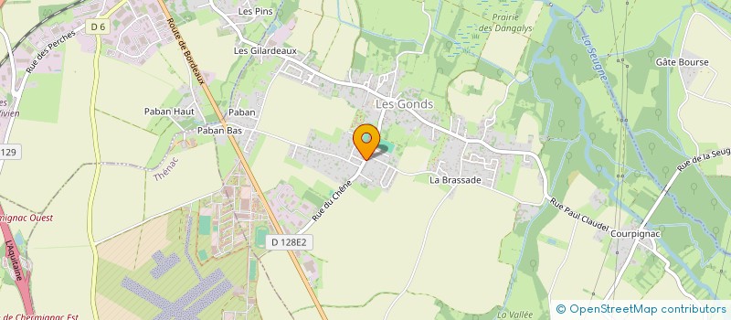 localisation de l'entreprise SAINT MAURICE à LES GONDS